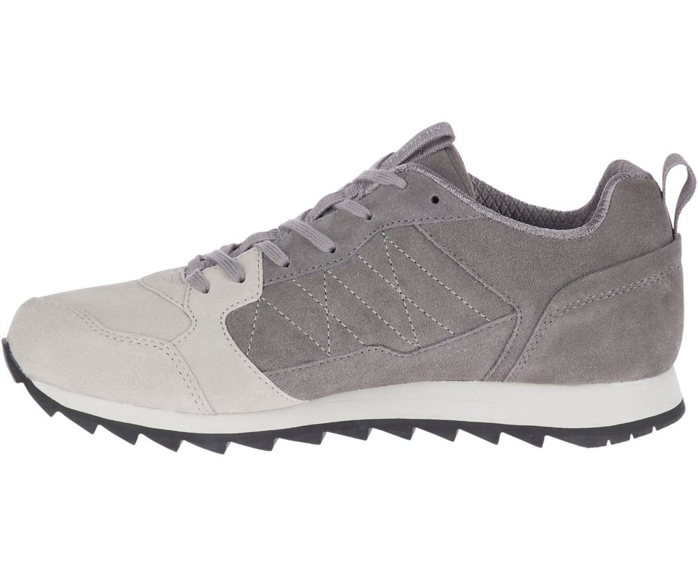 Merrell Sneakers Grey - Alpine Suede - Mens 90KLUGECT